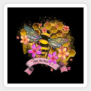 Save the Bees 9 Sticker